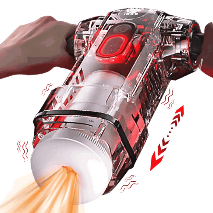 App-gesteuerter Teleskop-Rotations-Masturbator mit einstellbarer Geschwindigkeit