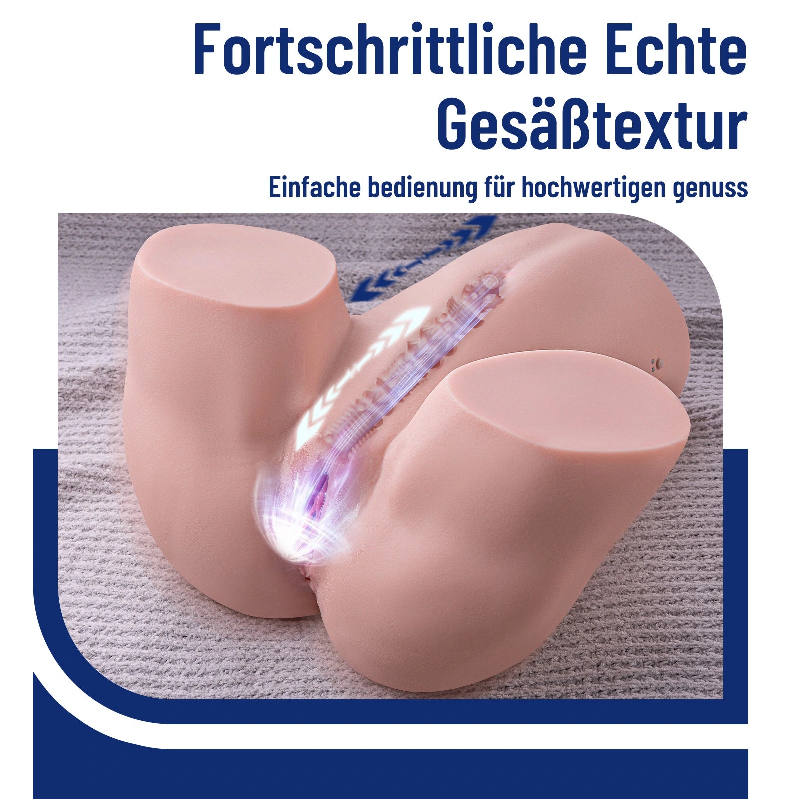 Gina - 15KG Elektrischer Big Ass Saug- und Quetsch- + Vibrationskanal + Stoßfunktion