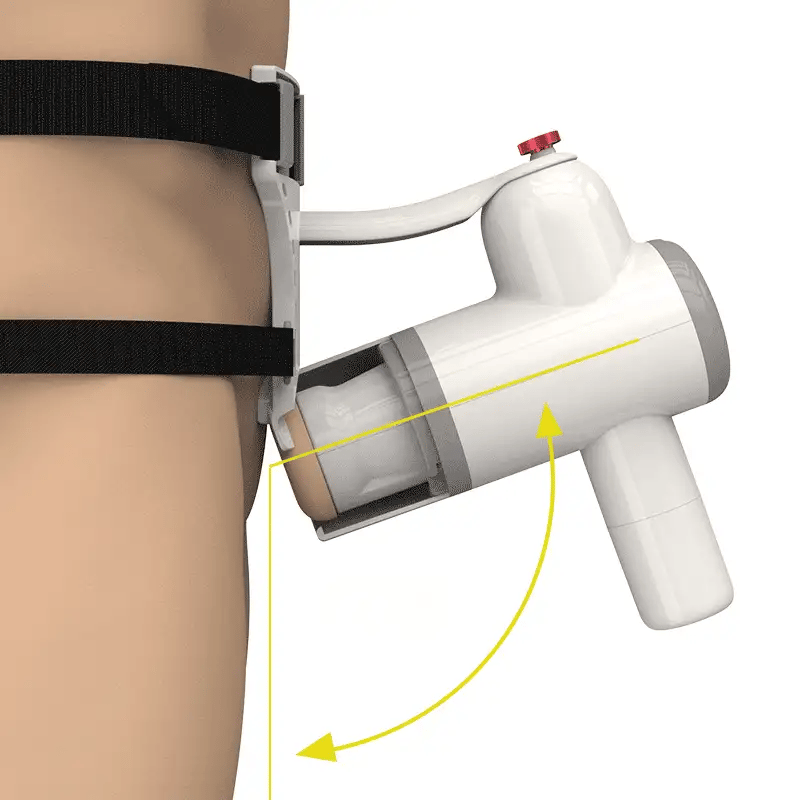 MT32: Automatische Schmierung 8 Push 8 Suck Handheld Male Masturbator