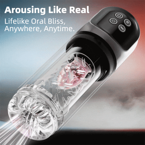 MT3:【Ausdauertraining】 Night Elf Masturbator mit 7 Rotations- und Saugmodi, Vakuumpumpe und Realistischer Taschenmuschi