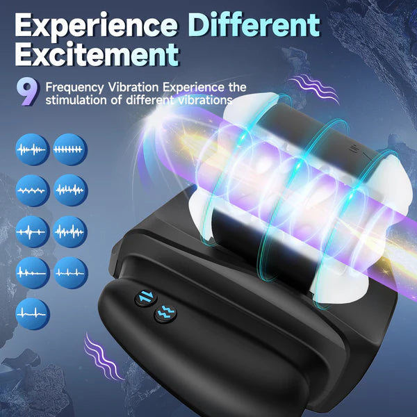 MT19 Mini Masturbator mit App-Steuerung – 9 Vibrations- & 3 Stoßmodi