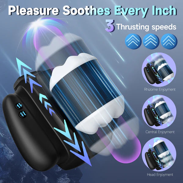 MT19 Mini Masturbator mit App-Steuerung – 9 Vibrations- & 3 Stoßmodi