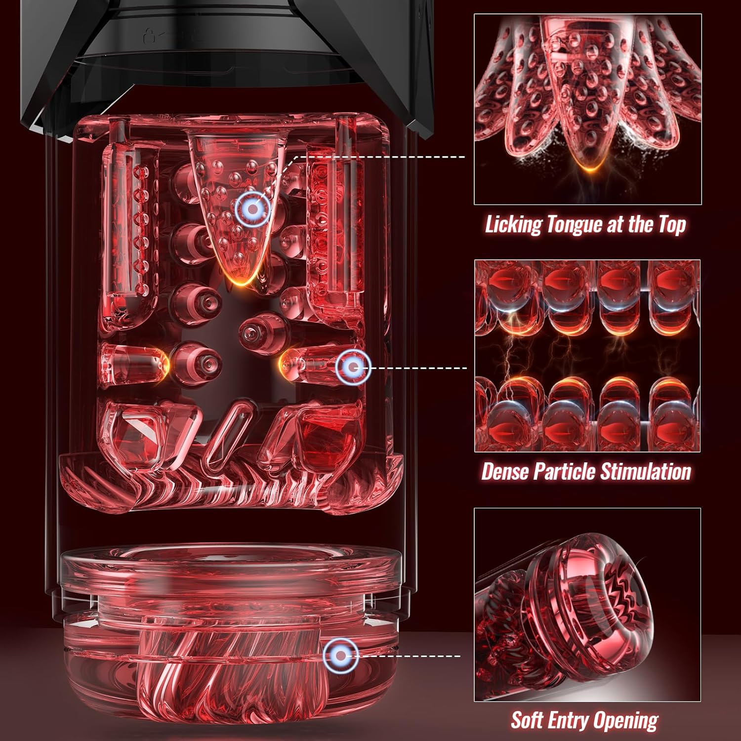 MT20: 100% Wasserdicht 4 IN 1 Automatischer Masturbator für Männer