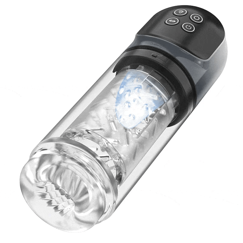 MT3:【Ausdauertraining】 Night Elf Masturbator mit 7 Rotations- und Saugmodi, Vakuumpumpe und Realistischer Taschenmuschi