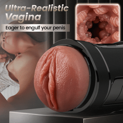 MTV8: Masturbator mit 10 Vibrations- & 5 Saugmodi – Ultra-Realistische Vaginalsimulation
