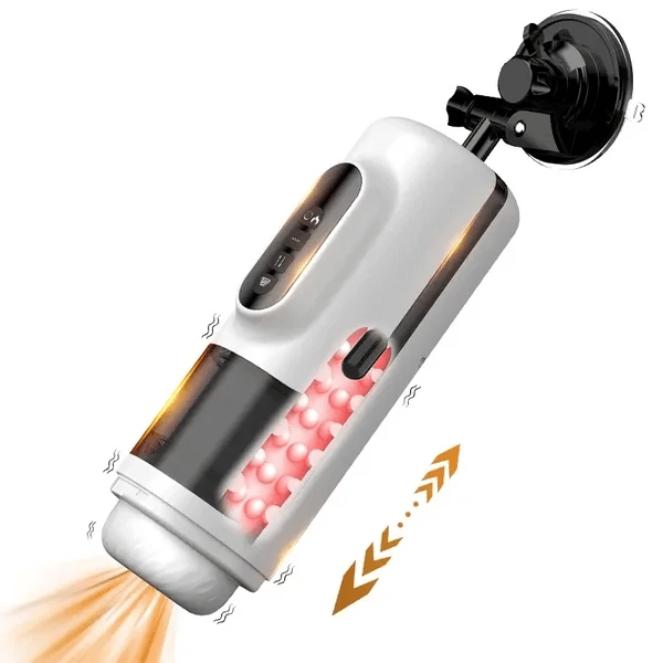 MTS6: Der Leiseste Männliche Masturbator mit Leistungsstarkem Motor & Geruchsneutralem Sleeve