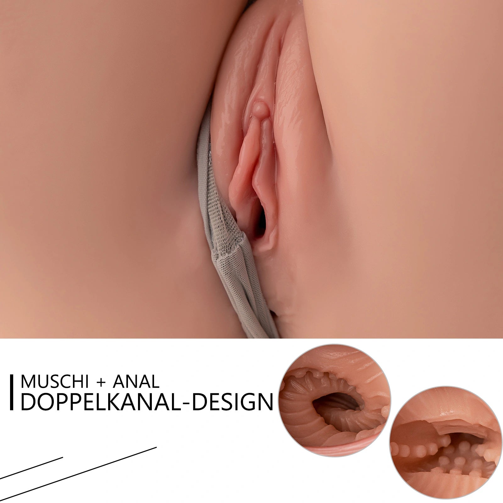 Mathilda: 19.2kg Großes Brust E-Cup Sexpuppen Doppelkanal Realistisches Sexpuppen