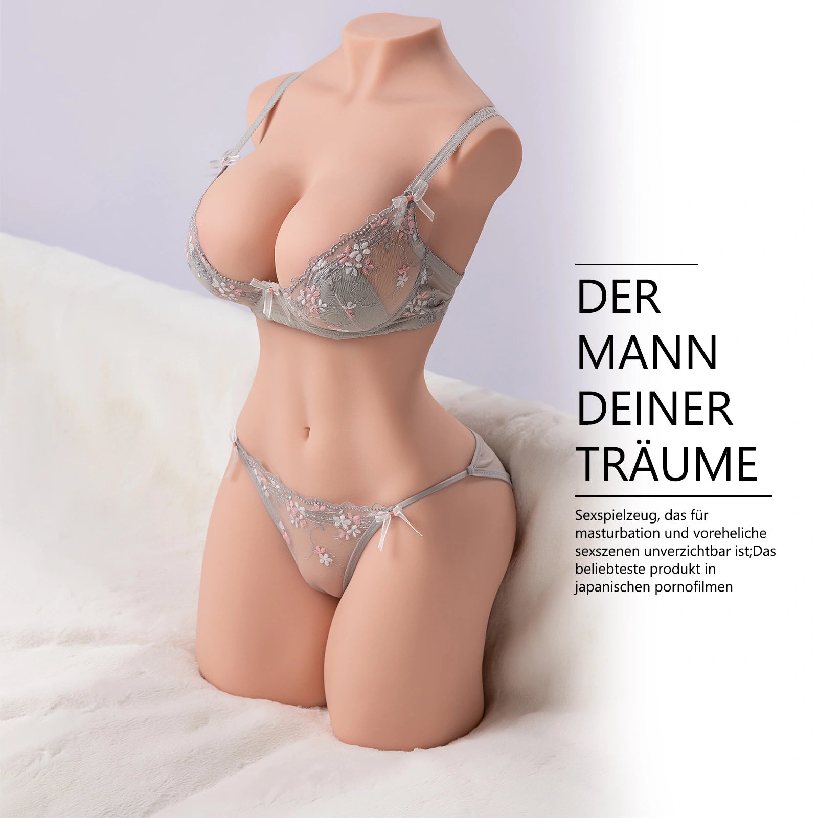 Mathilda: 19.2kg Großes Brust E-Cup Sexpuppen Doppelkanal Realistisches Sexpuppen