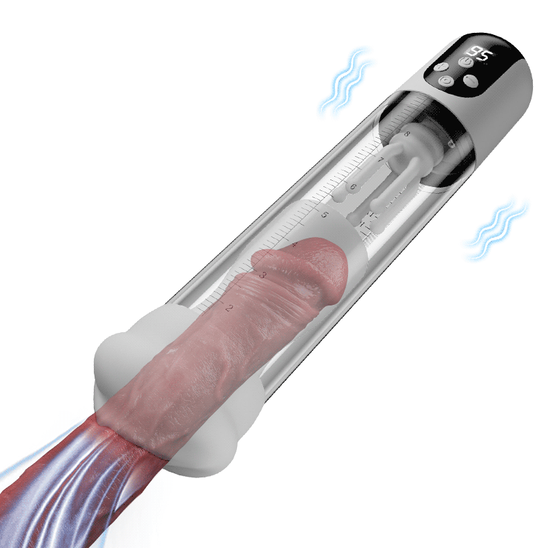 MT12 5 Saugmodi 9 Vibrationsmodi Vakuumsaugung Glans Massager Penis Pumpe