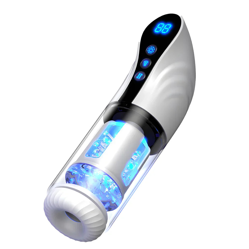 MT17: Auto Blowjob Stroker mit 9 Saug-, Rotations- und Stoßmodi