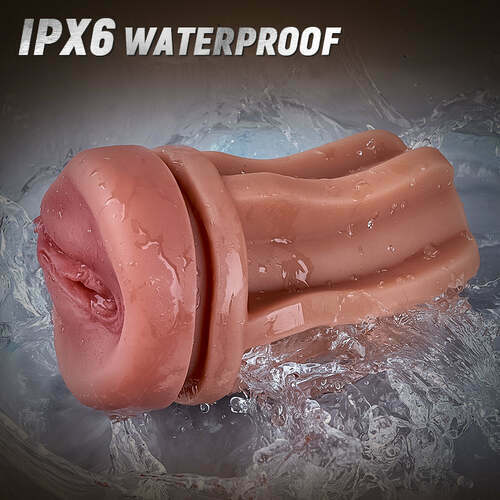 XV6:10 Vibrating Sucking Pocket Vagina Deep Throat Male Stroker
