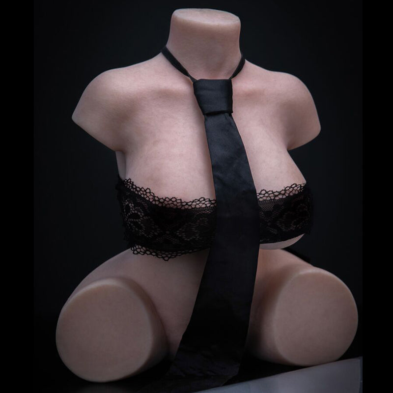 Monica:4,35 kg Silikon Sex Torso Material Jelly Super Weiche Brust