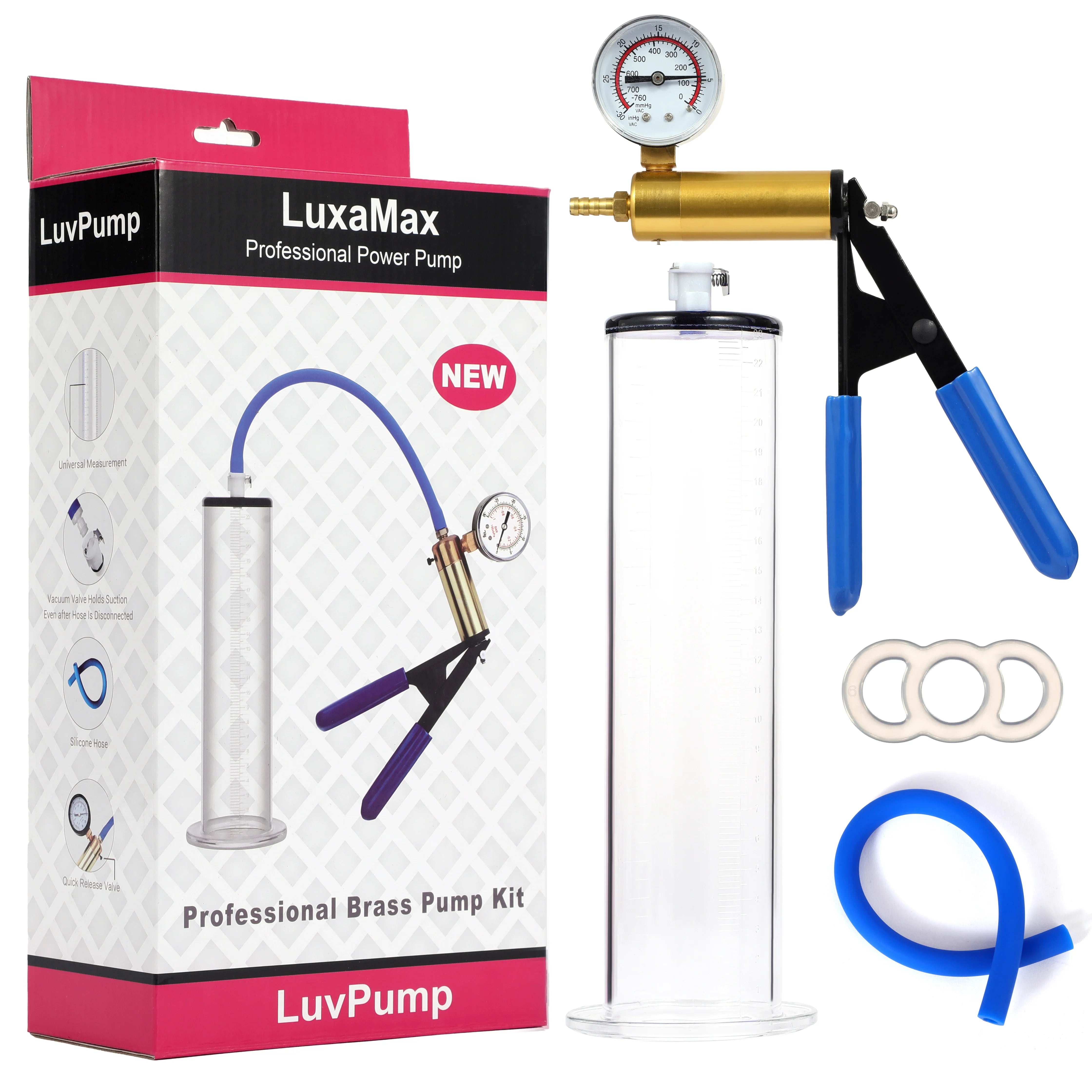 LuxaMax Manuelle Penispumpe