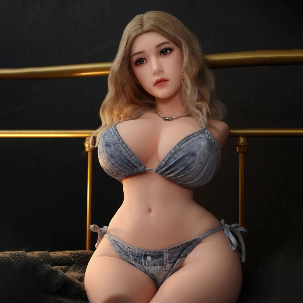 Riko: 20kg Sexy Blonde Frau Oberkörprr mit Kopf