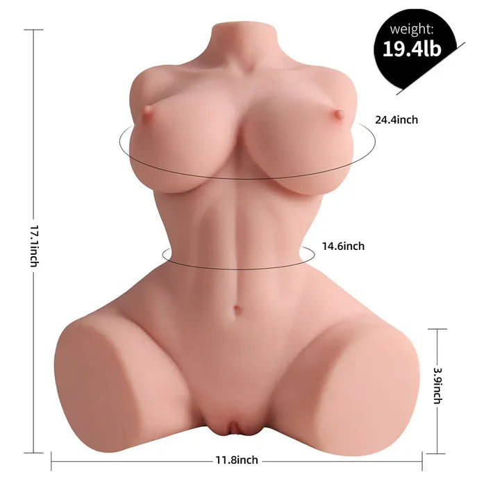 Marco:8.75kg Lebensechter Weiblicher Sex-Torso