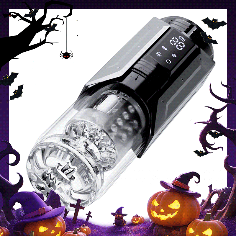 MT20: Saugender, vibrierender, stoßender und rotierender Stroker – 100 % wasserdicht