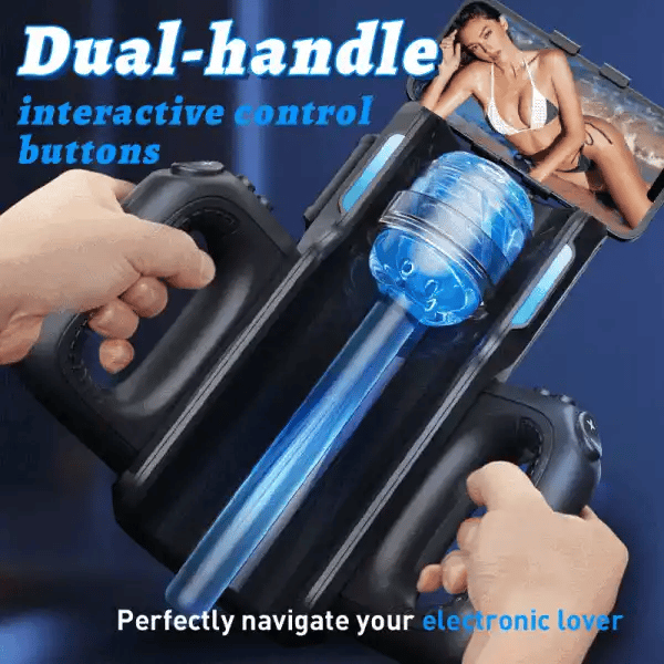 Leten Nr. 1：Vollautomatischer Quickshot Stroker mit 2 Sleeves, 10 Modi & 10 Geschwindigkeiten