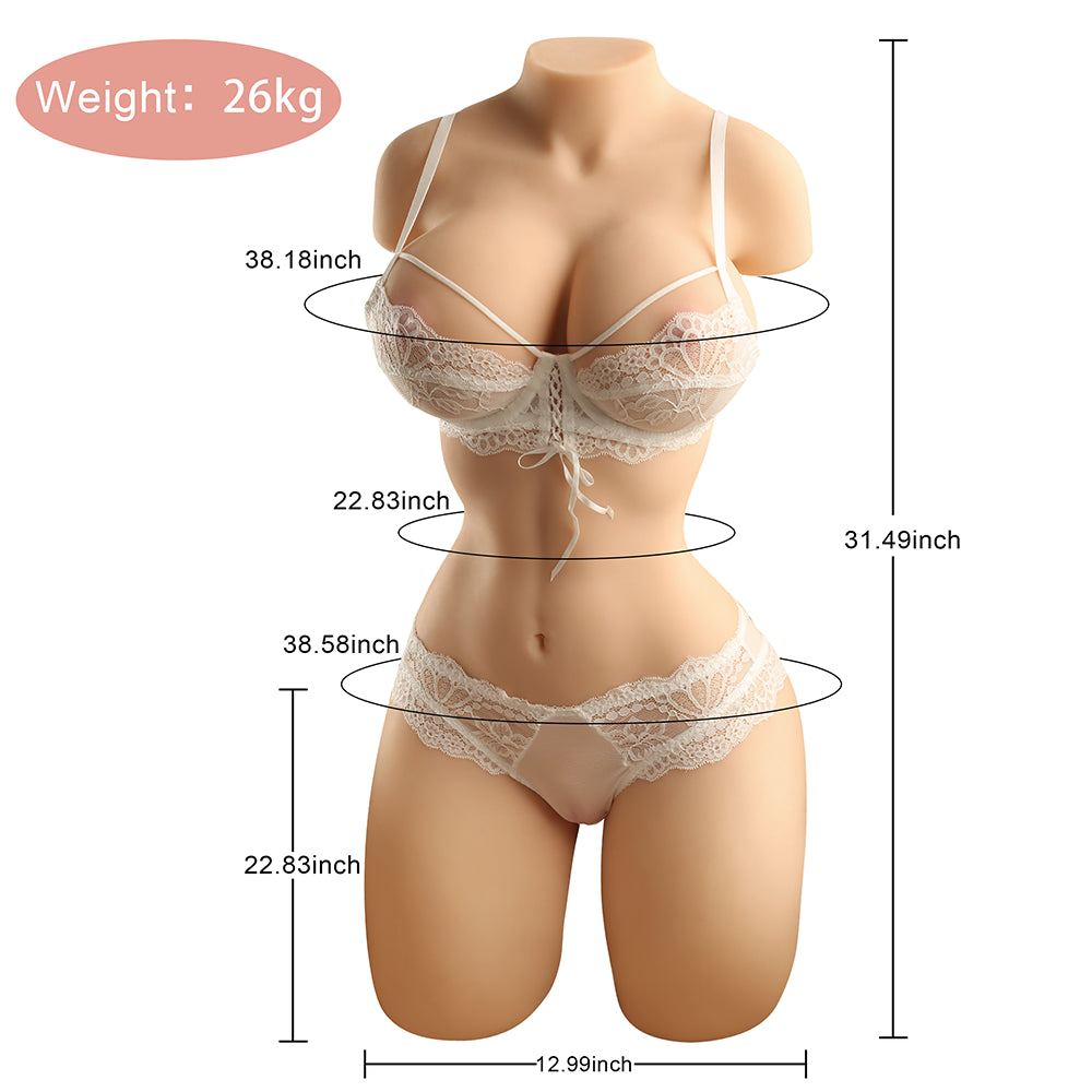 Brandi-25.99kg Weiblicher Sex-Torso Für Männer