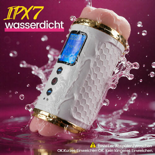 Dual-End Vibrator Ausdauer- Endurance-Builder Masturbator für Men