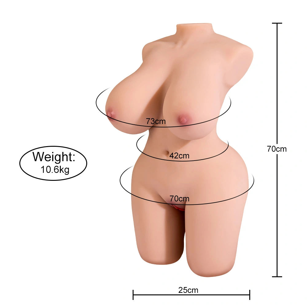 Freira-10.6kg Ultrarealistischer Weiblicher Sex-Torso