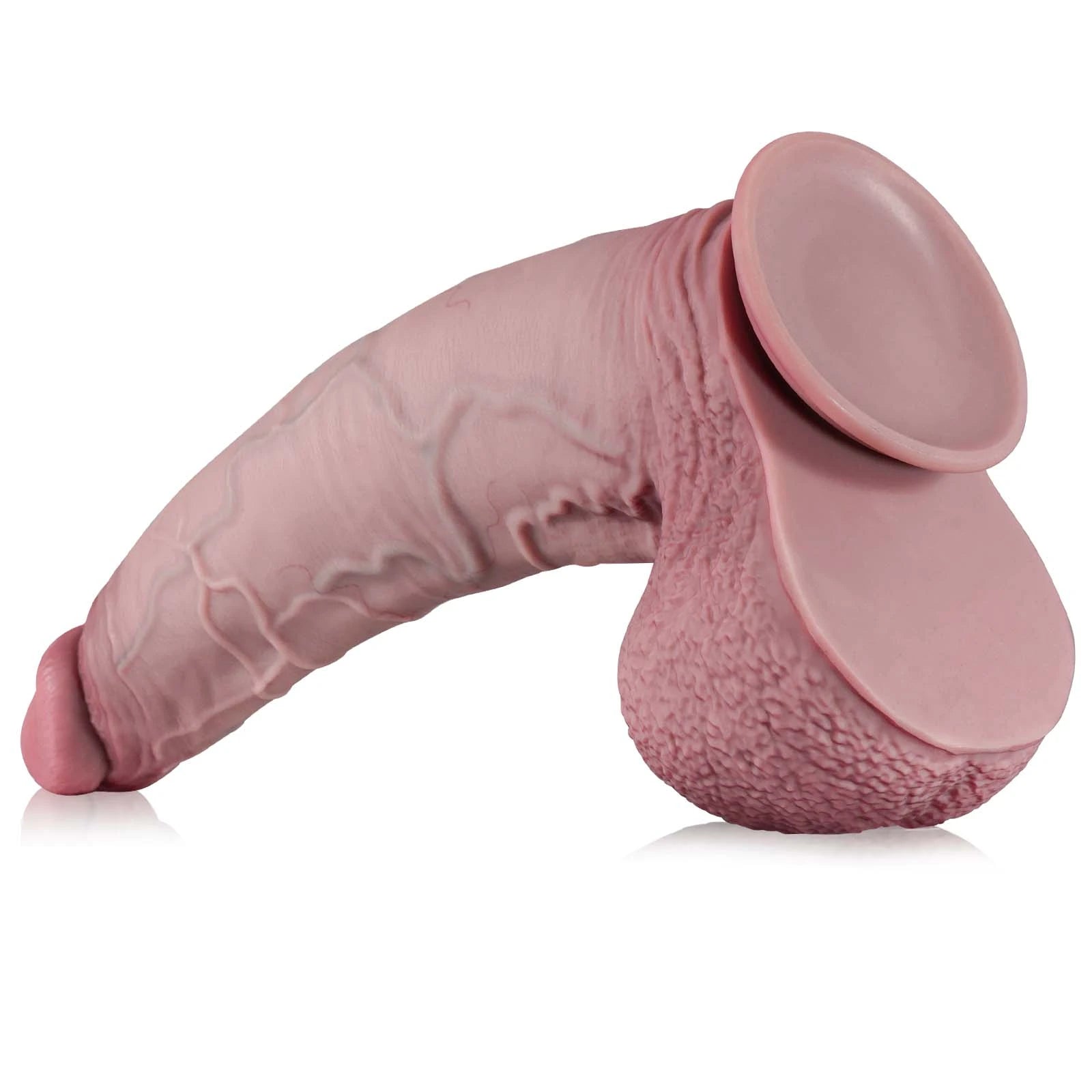 Consolador anal gigante curvo “Galaxy” con ventosa – 40 cm x 9,39 cm