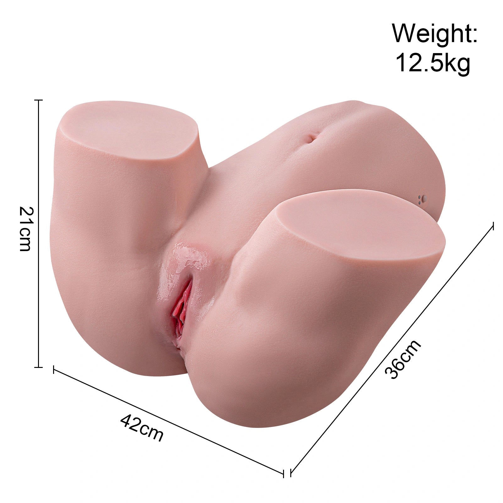 Gina - 15KG Elektrischer Big Ass Saug- und Quetsch- + Vibrationskanal + Stoßfunktion