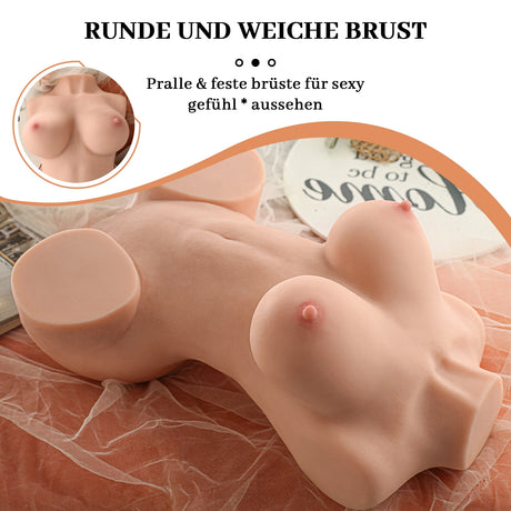 Greta: 4,5 kg, ultrarealistischer Frauentorso-Sexpuppe