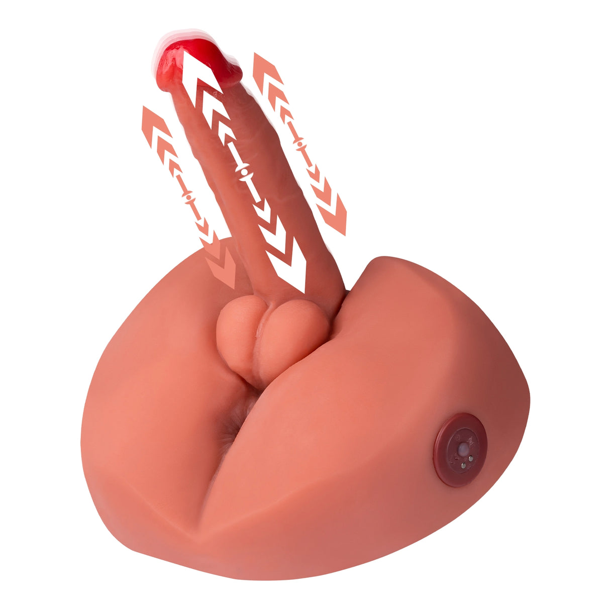 Honey: 3,2 kg Pulsierender Dildo mit Vibrationsfunktion