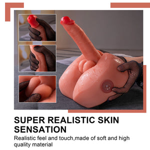 Honey: 3,2 kg Pulsierender Dildo mit Vibrationsfunktion