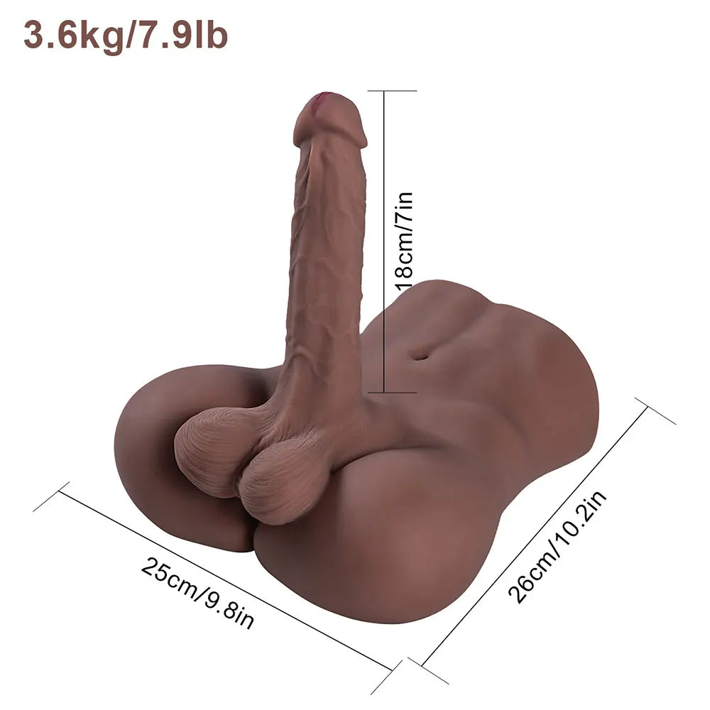 Jesse-3.58kg Torso-Dildo für Frauen