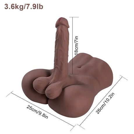 Sabrina：3.58kg Torso-Dildo für Frauen