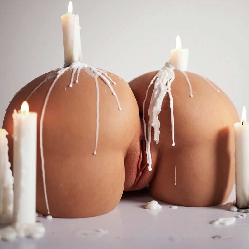 Kakao：13KG Silikon black Big Ass Realistische Pussy