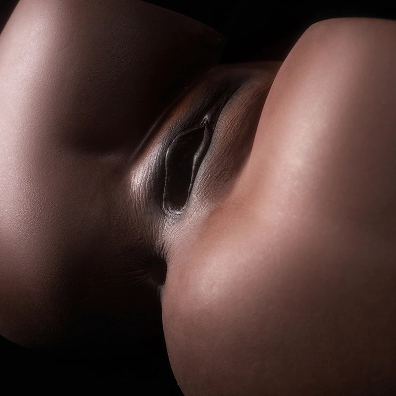 Kakao：13KG Silikon black Big Ass Realistische Pussy