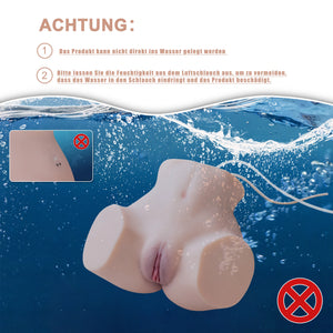 Lorna :5 kg Vibrations- und Saug-Po-Masturbator