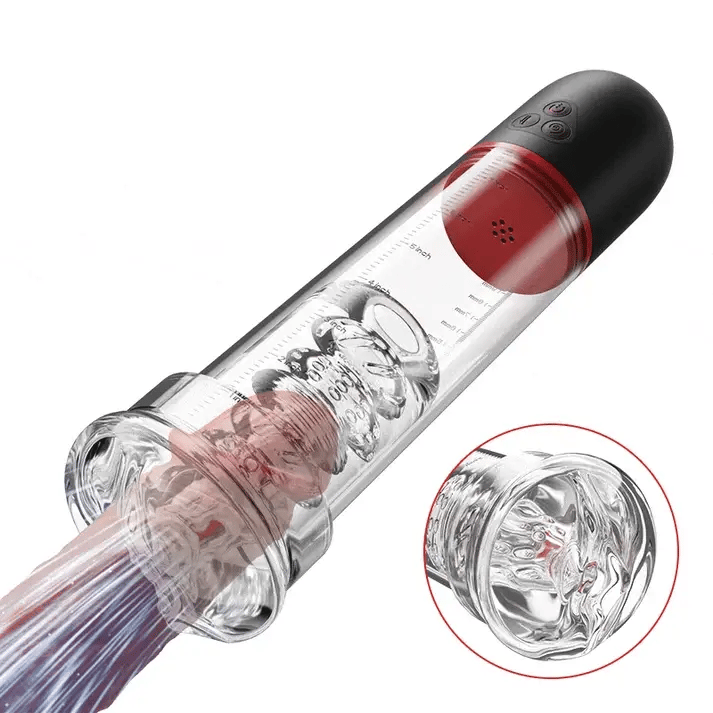 MP13：2 IN1 9 Vibration 3 Saugmodi Penispumpe