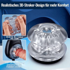 MT11：Freihändig! 9 Stretch 9 Vibrationsgürtel Wearable Masturbator