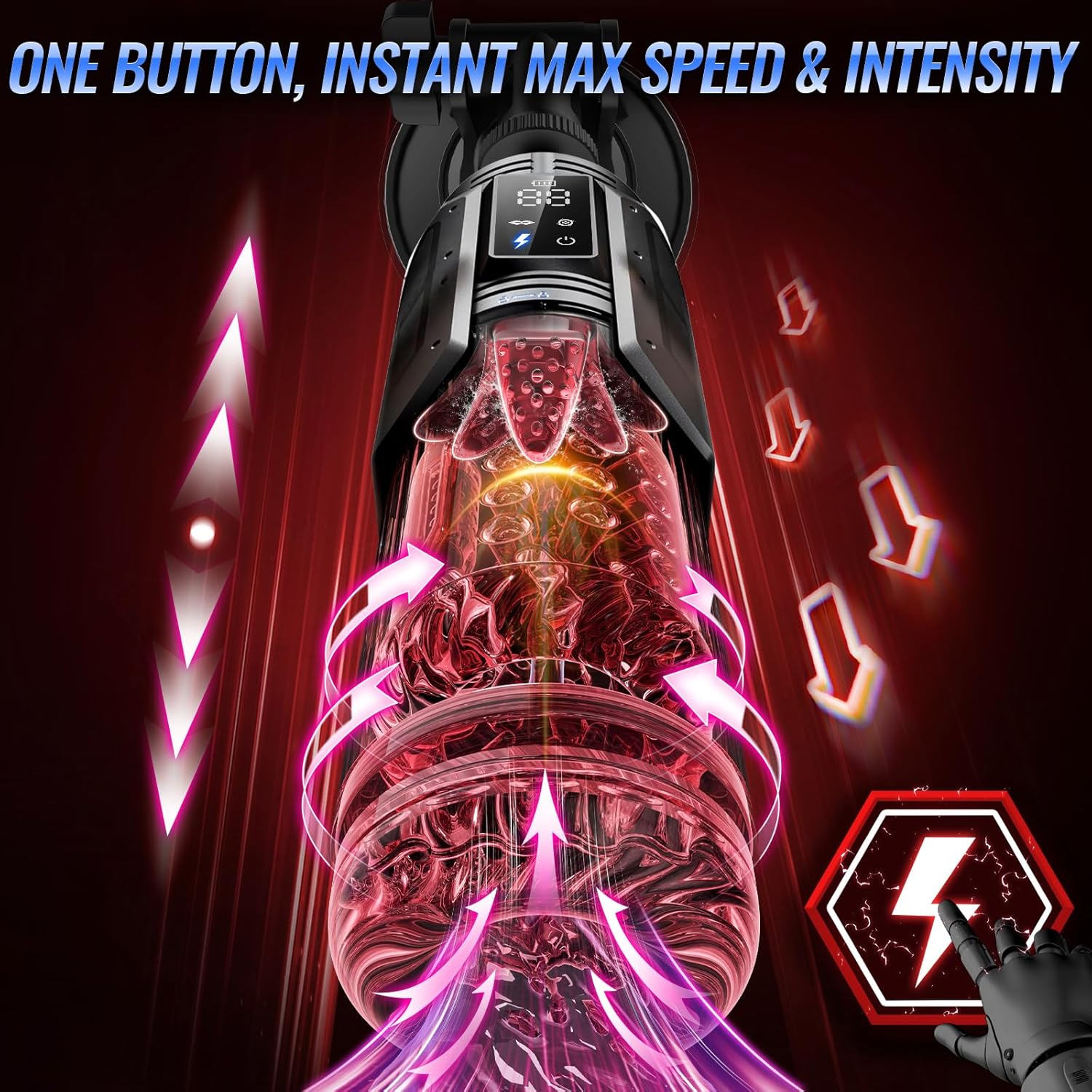 MT20: 100% Wasserdicht 4 IN 1 Automatischer Masturbator für Männer