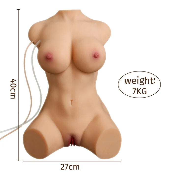 Merida-6.99kg Vibrierender Und Saugender Sexpuppentorso
