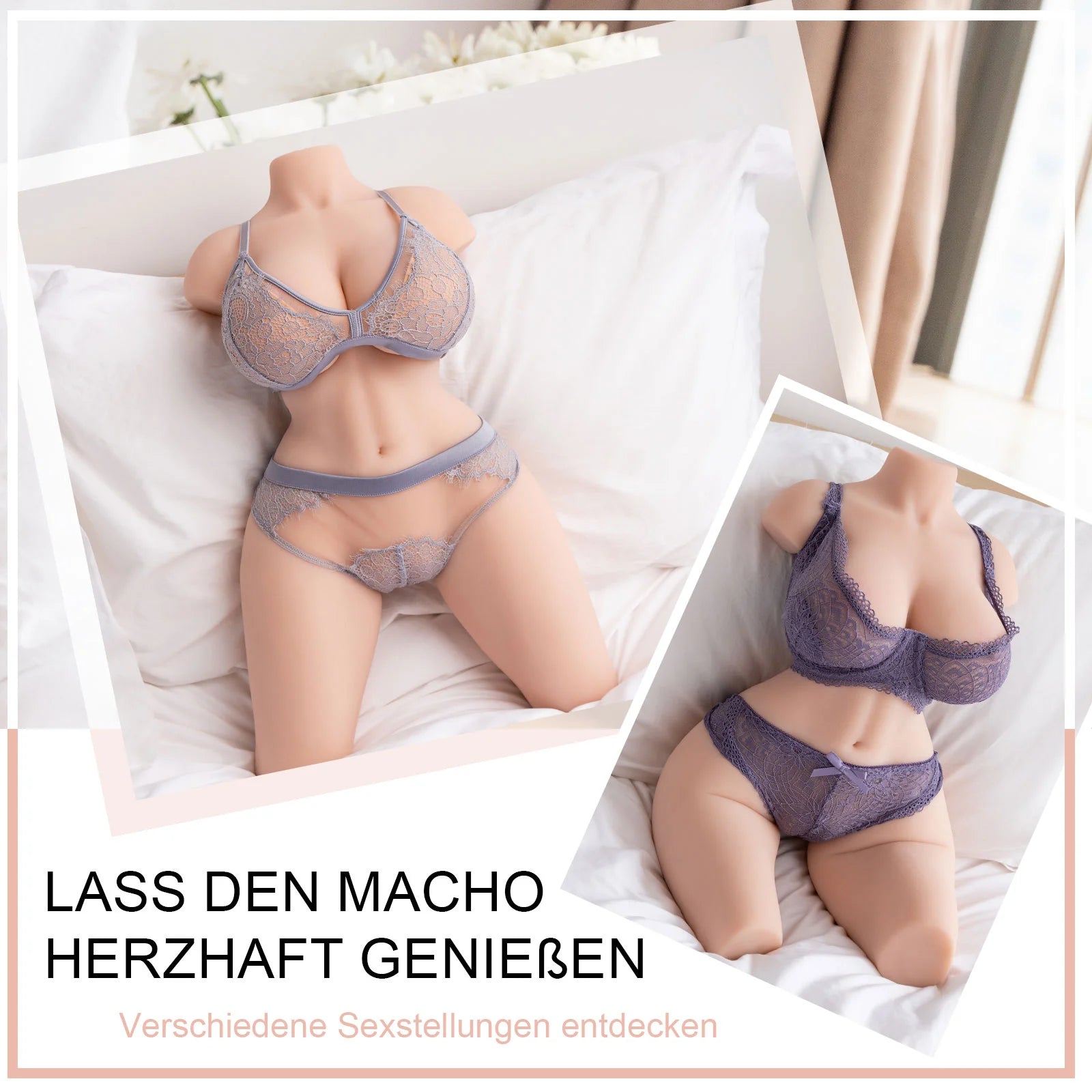 Nora: 9 kg Halbkörper weicher Sexpartner Torso