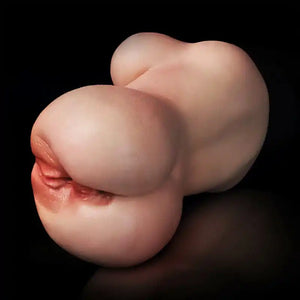 Kait: 3,1 lb Silikon Pocket Pussy mit Brüsten