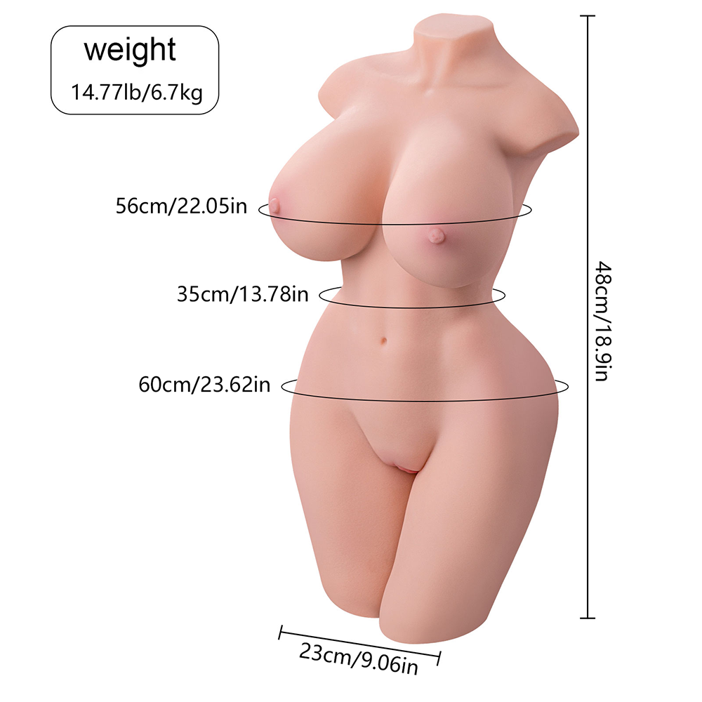 Rachel-6.69kg Realistische Weibliche Sex Torso Puppe Für Männer