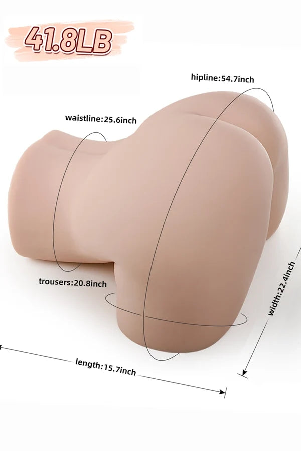 Rosa：18.9kg Superweicher Liquid Torso mit großem Hintern