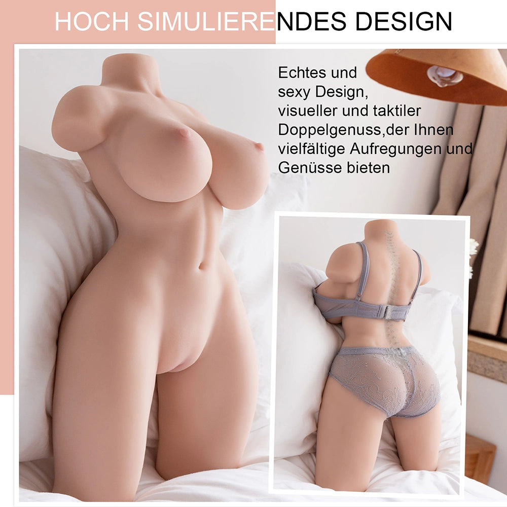 8.13kg Realistische Weibliche Sex Torso Puppe Für Männer
