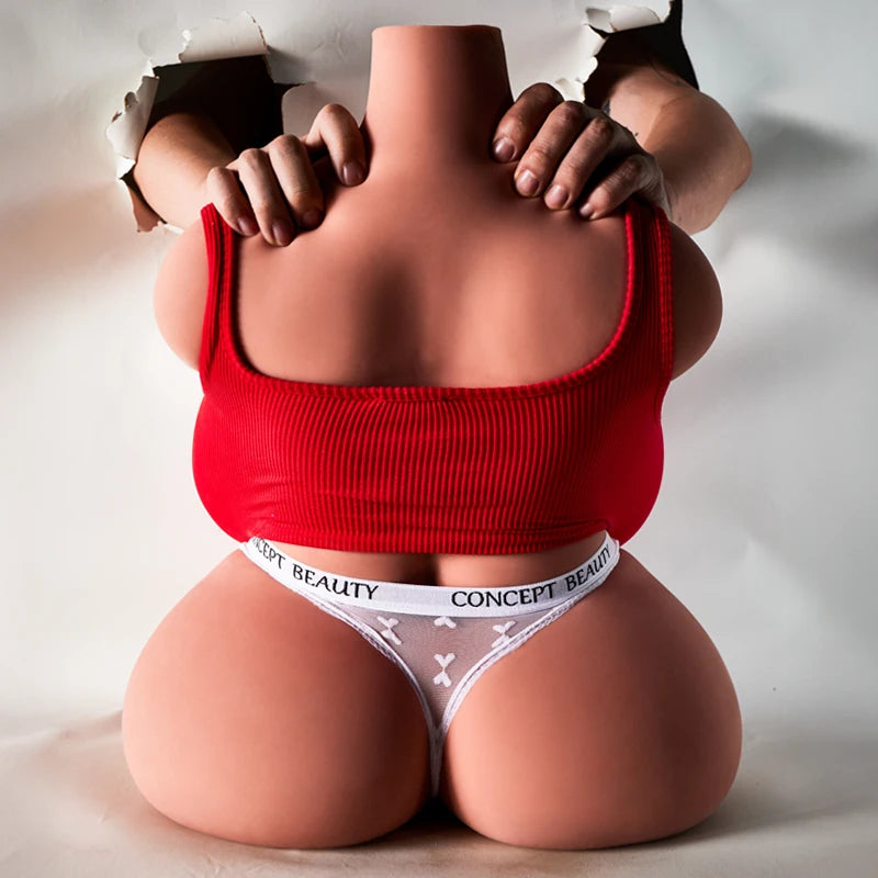 Claudia：26KG STPE BBW Sex-Torso 58# Braun | Auf Lager in der EU 🇪🇺