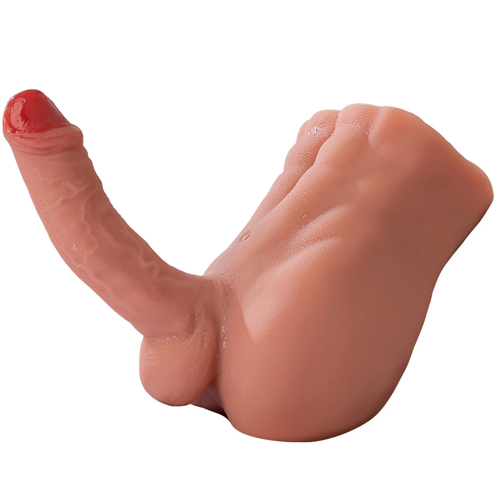 3,58 kg Schwerer Männlicher Sextorso Mit 7 Zoll Großem Dildo