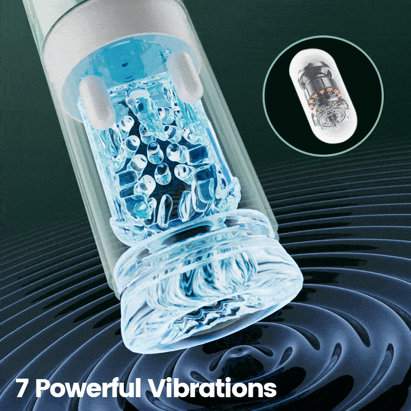 MT4: 4-in-1 Dual-Ei Masturbator mit Rotation, Stoß- und Saugfunktionen