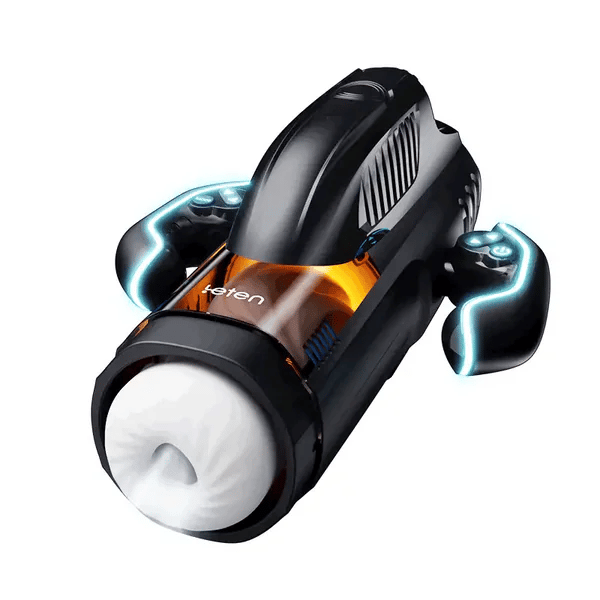MT9：Leten Handheld Masturbator mit 10 Vibrations- & Saugmodi und Sprachausgabe