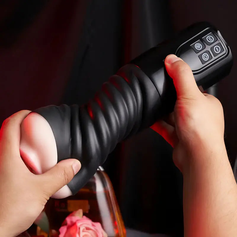 XV5: Blowmotion Saug-Vibrations-Oral-Männlicher Masturbator