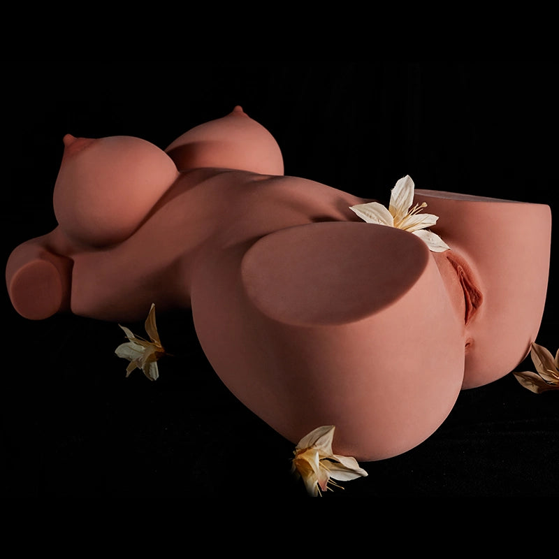 Monika：33KG STPE Sexspielzeug-Torso 160# Schwarz | Auf Lager in der EU 🇪🇺