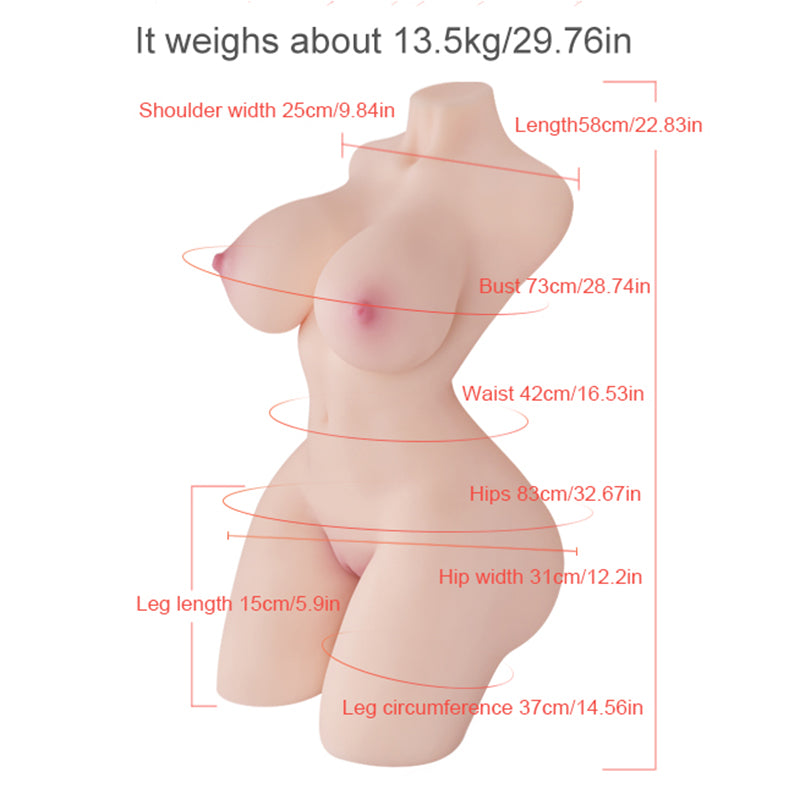 13.49KG Muskulöse Sexpuppe Masturbator
